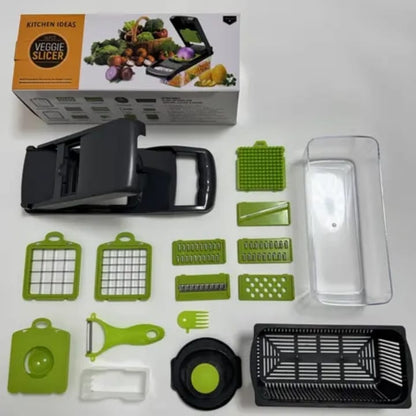 12-in-1 Multifunction Vegetable Chopper and Slicer